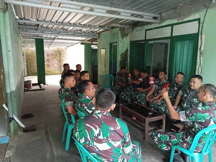 Jam Komandan Koramil 09 Susukan Wujud Kepedulian Kepada Anggota