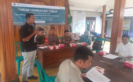 Babinsa Pendampingan Kegiatan Forum Konsultasi Publik