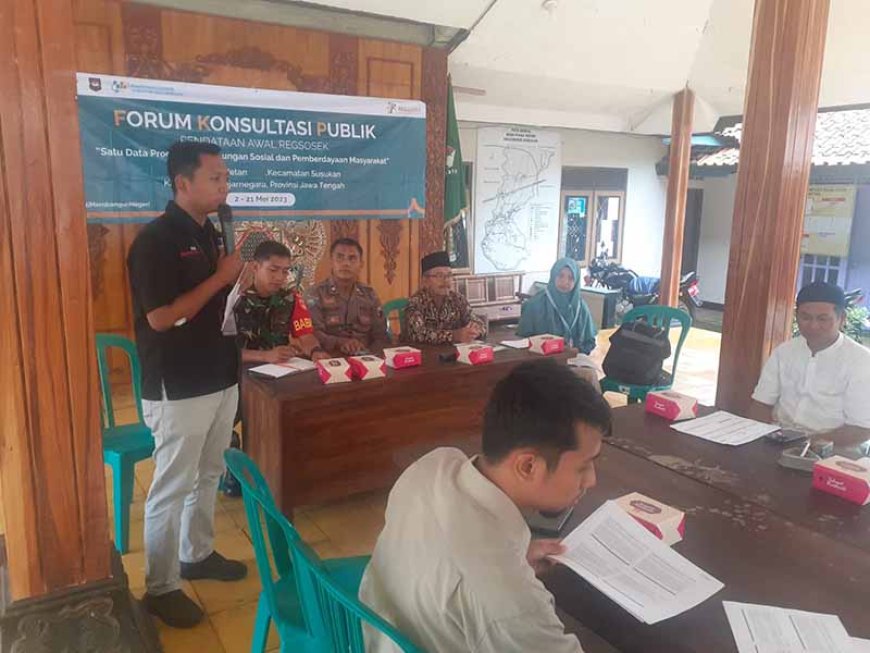 Babinsa Pendampingan Kegiatan Forum Konsultasi Publik