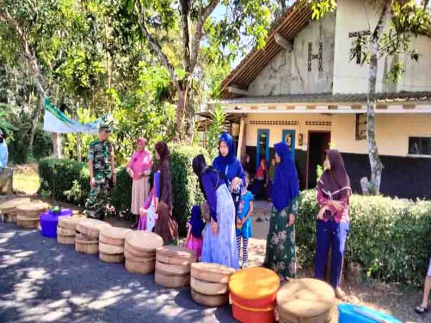 BABINSA KORAMIL 09 SUSUKAN HADIRI  ACARA RUAT BUMI DI DESA KEDAWUNG