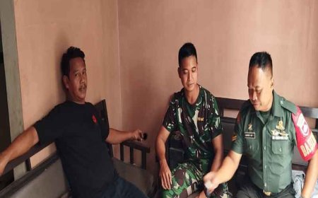 Komsos, Media Babinsa Untuk Jalin Silaturahmi Bersama Warga Binaan 