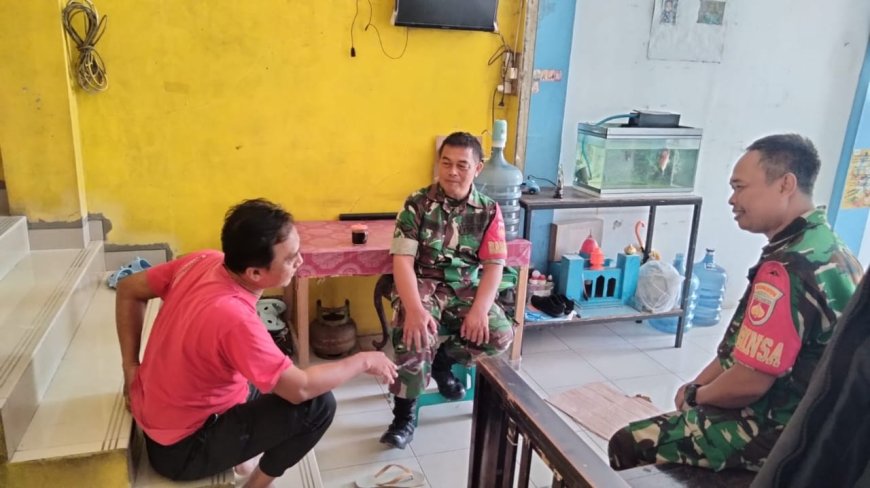 JAGA KOMUNIKASI DENGAN WARGA,BABINSA KORAMIL 09/SUSUKAN SENANTIASA MELAKSANAKAN KOMSOS.