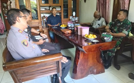 Sosialisasi Keamanan Ketertiban Masyarakat Menjelang Pilkades Serentak Tahun 2024