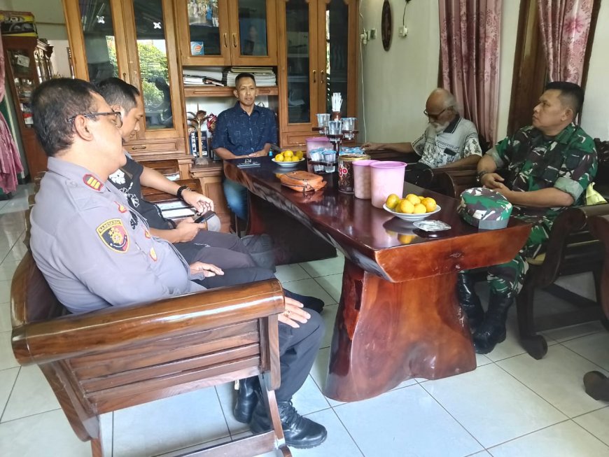 Sosialisasi Keamanan Ketertiban Masyarakat Menjelang Pilkades Serentak Tahun 2024