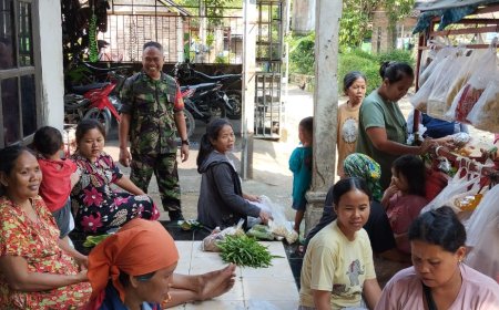 Demi Menjalin Hubungan Baik, Babinsa melaksanakan Komsos Dengan Warga Binaan