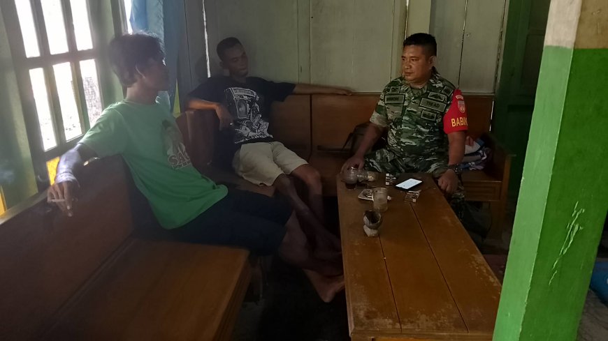 BABINSA KOMSOS BERSAMA WARGA BINAAN