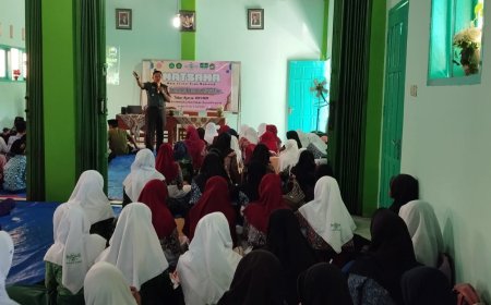 Danramil 0704/09 Susukan Berikan Pemahaman Wasbang Kepada Peserta LDKS MTs Ma"arif 1 Susukan