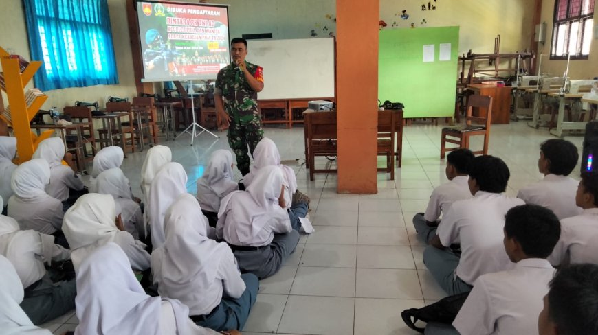 BABINSA KORAMIL 09/SUSUKAN LAKUKAN SOSIALISASI DALAM RANGKA REKRUTMEN BINTARA PK TNI AD SUMBER REGULER DAN KEAHLIAN TAHUN 2024