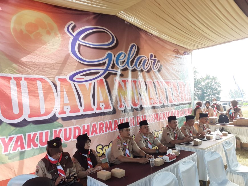 DANRAMIL 09/SUSUKAN HADIRI PEMBUKAAN JAMBORE KWARAN KECAMATAN SUSUKAN