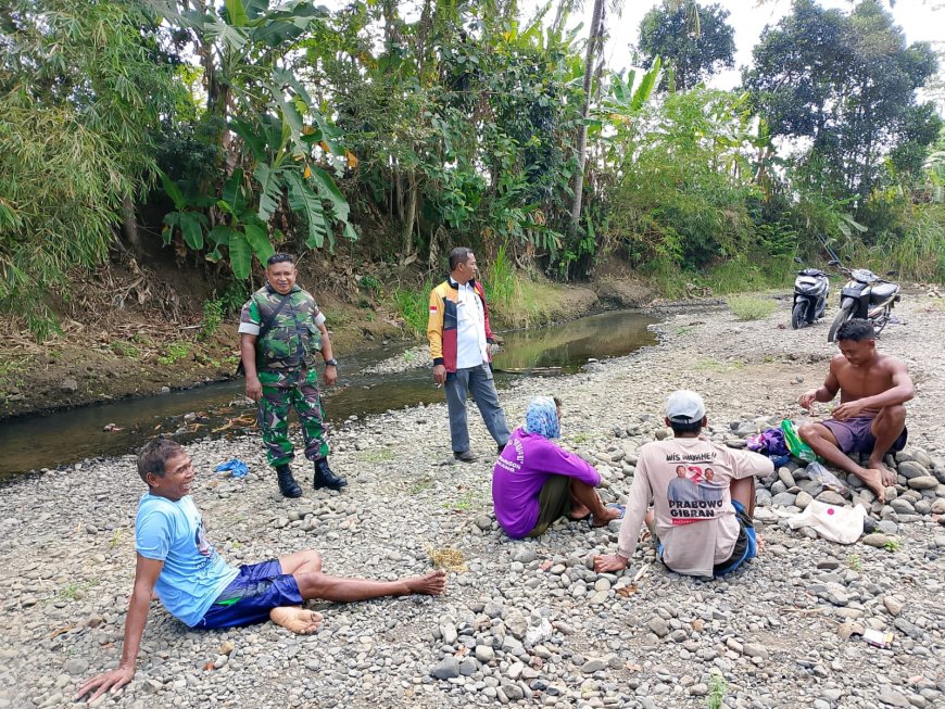 SILATURAHMI BABINSA DENGAN WARGA DESA BINAAN