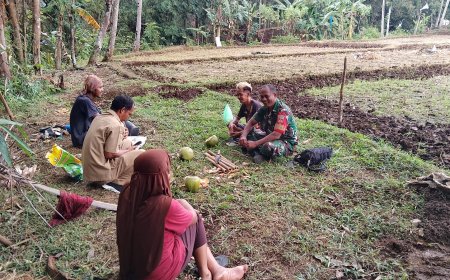 Jaga Hubungan Baik Babinsa Komsos Dengan Warga Binaan