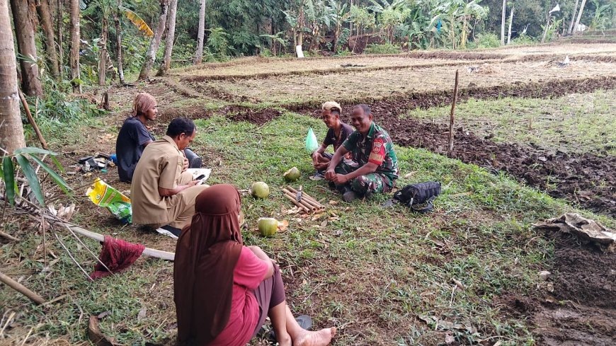 Jaga Hubungan Baik Babinsa Komsos Dengan Warga Binaan