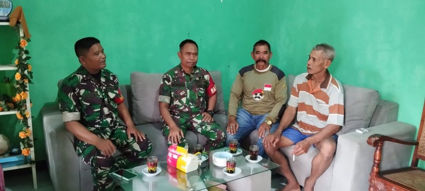 BABINSA SELALU KOMUNIKASI BERSAMA WARGA DI DESA BINAAN