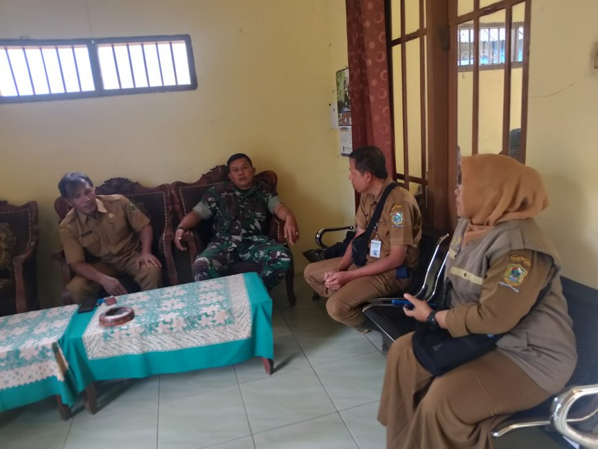 Danramil 09 Susukan Gelar Koordinasi Bersama Koordinator PPL Kecamatan Susukan
