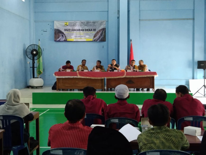 Danramil 09/Susukan Hadiri Musdes Penetapan Perubahan APBDes Tahun Anggaran 2025 23 Desember 2024