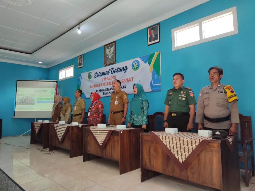 DANRAMIL 09/SUSUKAN HADIRI LOMBA PENILAIAN KECAMATAN SEHAT TINGKAT KABUPATEN